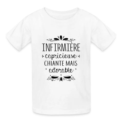 Infirmière : Chiante Mais Adorable - T-shirts Russell Enfant