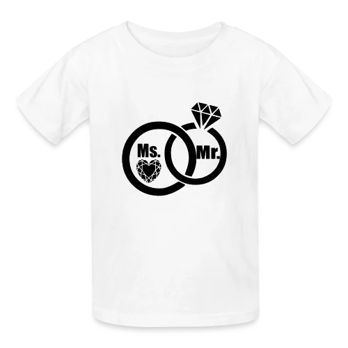 Célébration Mariage - T-shirts Russell Enfant