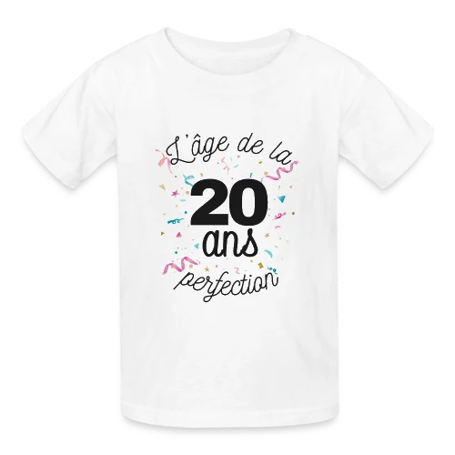 20 Ans : L'Âge de la Perfection - T-shirts Russell Enfant