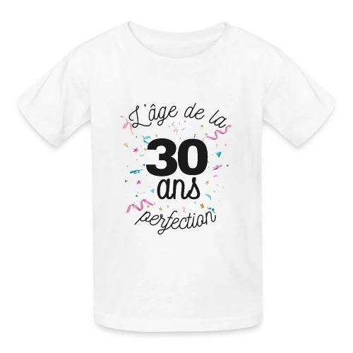 30 Ans : L'Âge de la Perfection - T-shirts Russell Enfant