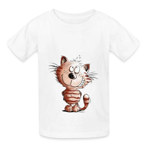 Pas moi, la chatte coquine - T-shirt humour félin - T-shirts Russell Enfant