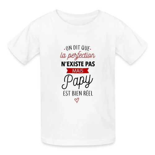 Papy Parfait : La Perfection Faite Homme - T-shirts Russell Enfant