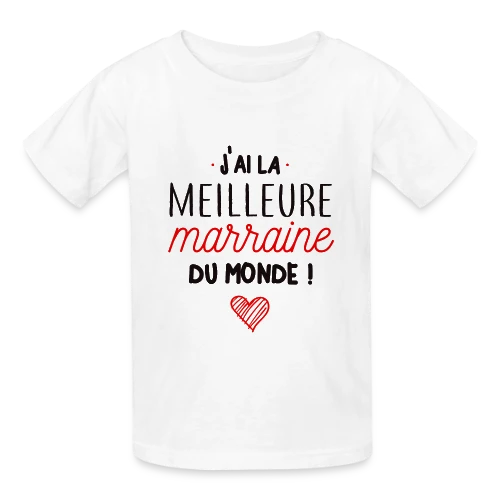 Ma Marraine, la Meilleure du Monde - T-shirts Russell Enfant