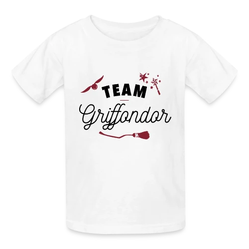 Team Gryffondor - T-shirts Russell Enfant
