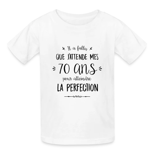 70 Ans : L'Âge d'Or de la Perfection - T-shirts Russell Enfant