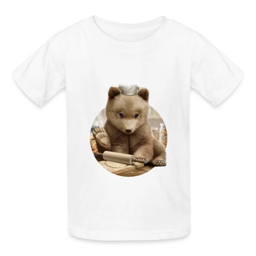 Ourson Chef - T-shirts Russell Enfant