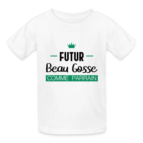 Futur Beau Gosse comme Parrain : T-shirt Humour Naissance - T-shirts Russell Enfant