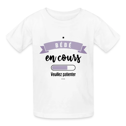 Bébé en Cours : Annonce Humoristique & Originale - T-shirts Russell Enfant