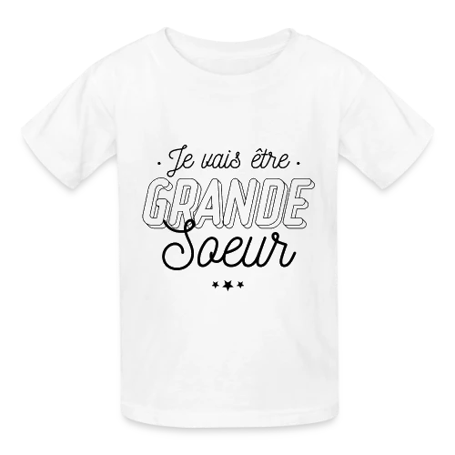 T-shirt Future Grande Sœur : Annonce de Joie - T-shirts Russell Enfant