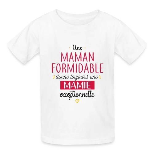 T-shirt Mamie Exceptionnelle - T-shirts Russell Enfant