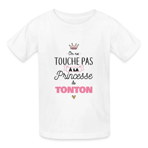 La Princesse de Tonton - Touche Pas ! - T-shirts Russell Enfant