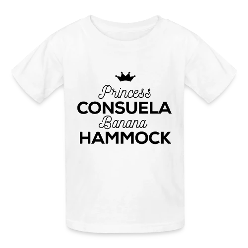 Princess Consuela Banana Hammock - T-shirt Culte Friends - T-shirts Russell Enfant