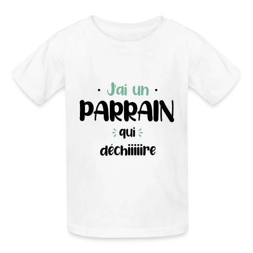 J'ai un parrain qui déchire - T-shirts Russell Enfant