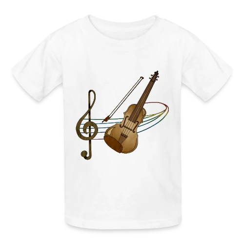 Passion Musique - T-shirts Russell Enfant