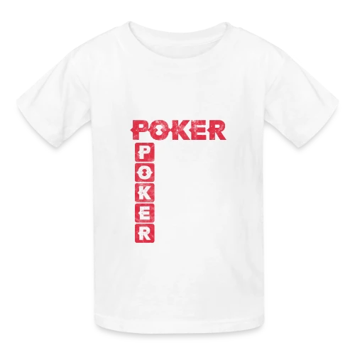 La Vie est un Poker - T-shirts Russell Enfant