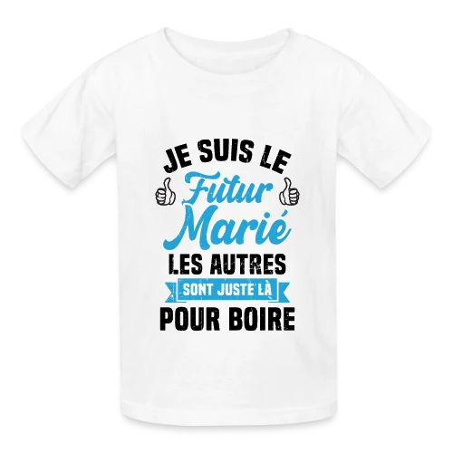 Futur Marié Humour EVG - T-shirts Russell Enfant