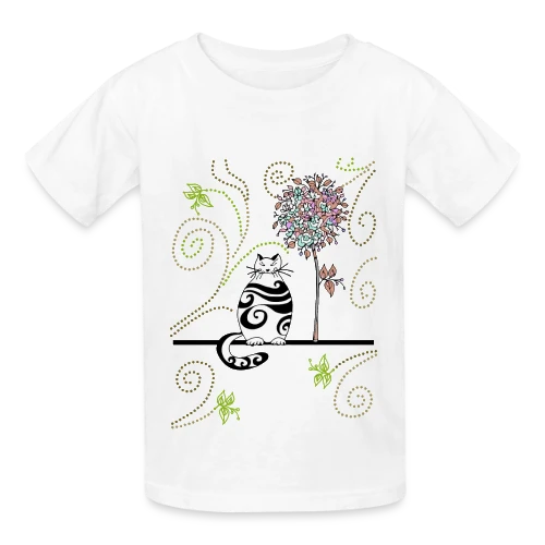 Mon Chat Adoré - T-shirts Russell Enfant