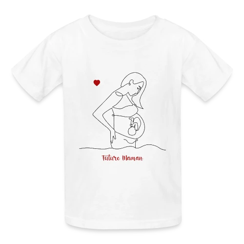 Future Maman : Douce Attente - T-shirts Russell Enfant