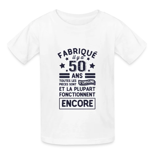 50 Ans Pièces d'Origine - T-shirts Russell Enfant