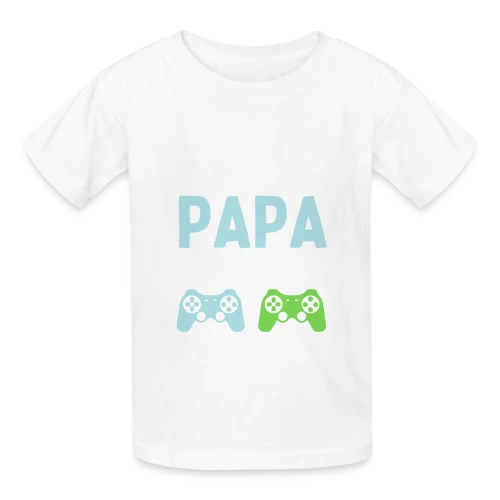 T-Shirt Futur Papa Gamer - Annonce Grossesse Humour - T-shirts Russell Enfant