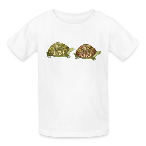 Tortue Élégante - T-shirts Russell Enfant