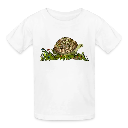 Majestueuse Tortue - T-shirts Russell Enfant