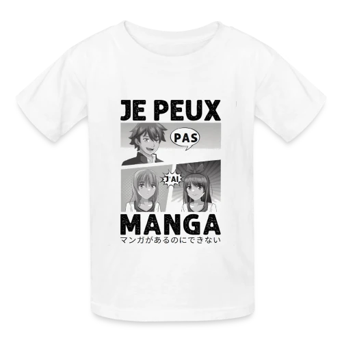 Je peux pas, j'ai manga : l'excuse parfaite pour les Otakus - T-shirts Russell Enfant