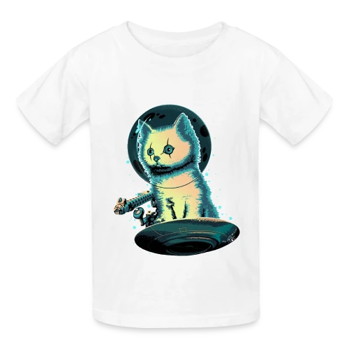 Le Protecteur Félin - T-shirts Russell Enfant