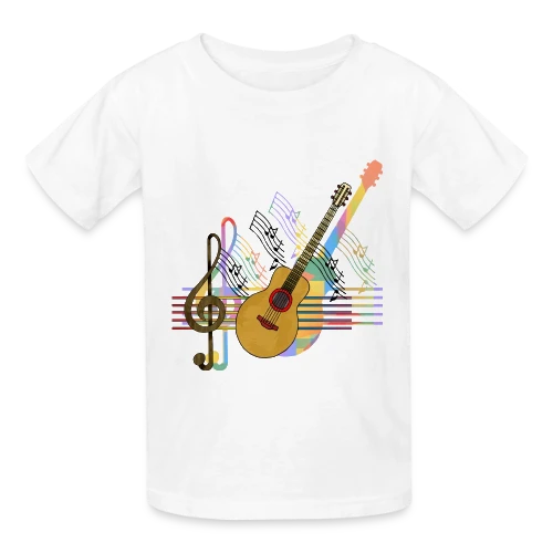Passion Guitare - T-shirts Russell Enfant