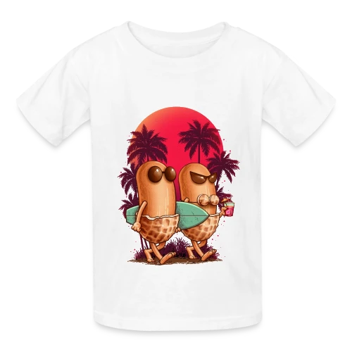 Cacahuètes en Vacances - T-shirts Russell Enfant