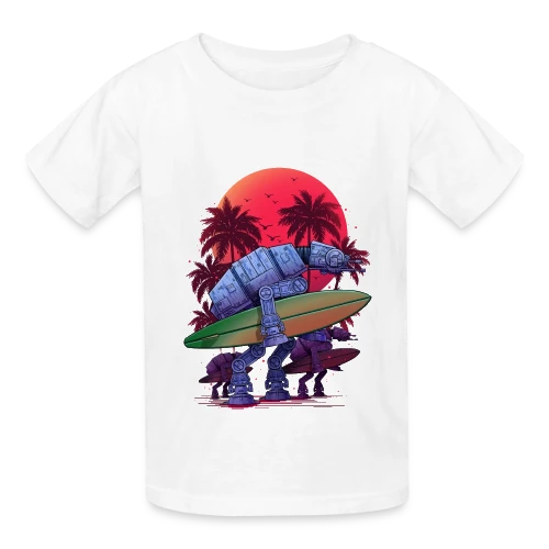 L'Été Galactique des AT-AT - T-shirts Russell Enfant