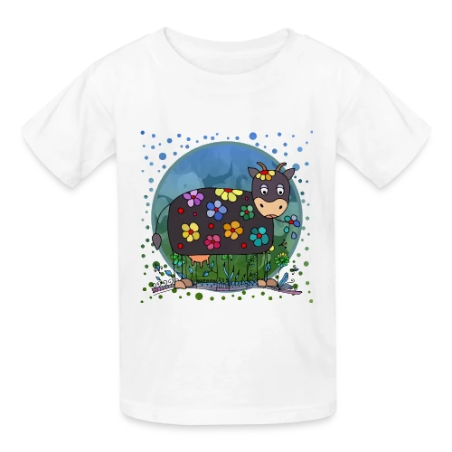 La Vache Mignonne - T-shirts Russell Enfant