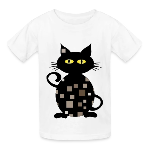 Mon Adorable Chat - T-shirts Russell Enfant