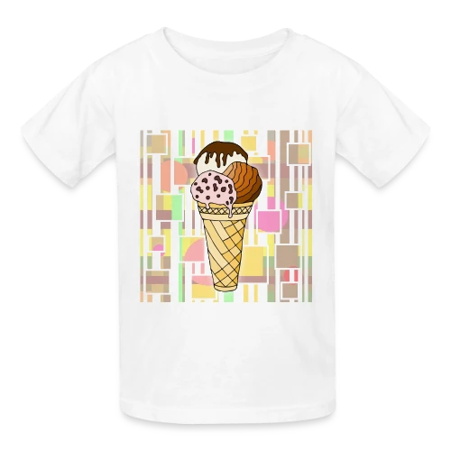 Plaisir Glacé Gourmand - T-shirts Russell Enfant