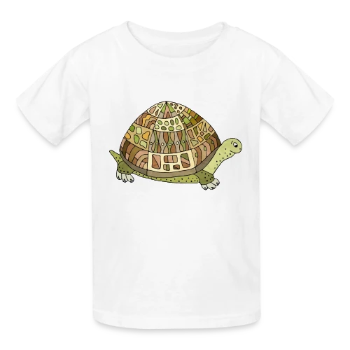 Tortue Mignonne - T-shirts Russell Enfant