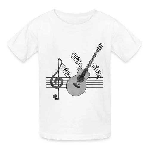 Guitare Passion - T-shirts Russell Enfant