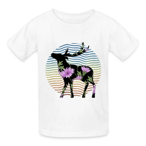 Cerf Majestueux - T-shirts Russell Enfant