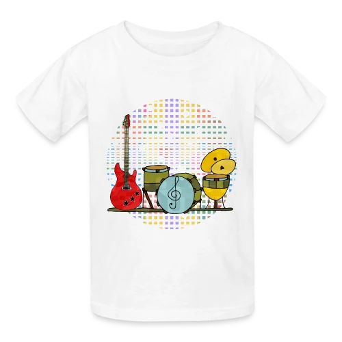 Mélodies d'Instruments - T-shirts Russell Enfant