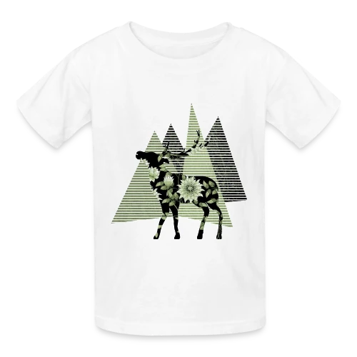 Cerf Majestueux - T-shirts Russell Enfant