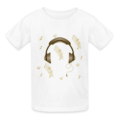 Casque Audio : Rythme & Style - T-shirts Russell Enfant