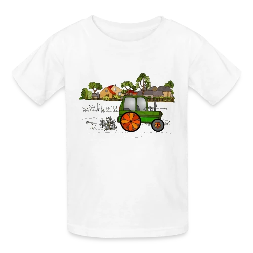 Passion Tracteur - T-shirts Russell Enfant