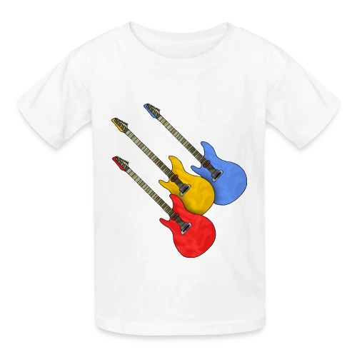 Passion Guitare - T-shirts Russell Enfant