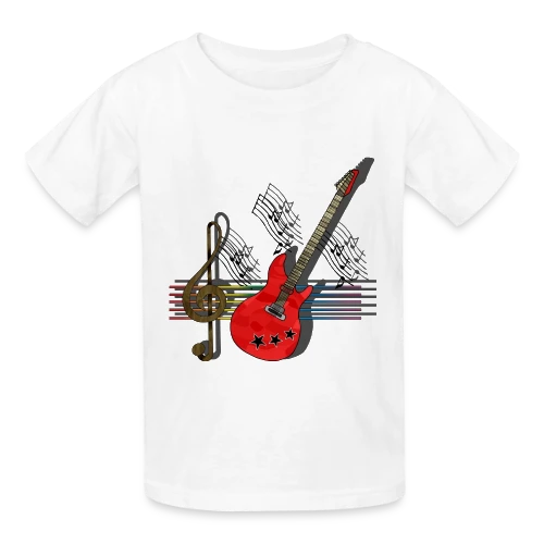 Passion Guitare - T-shirts Russell Enfant