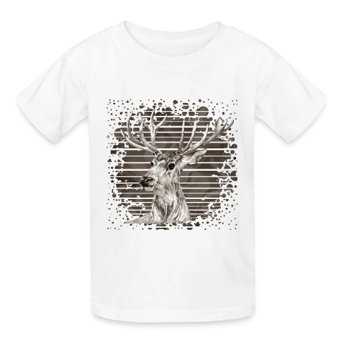 Esprit Cerf Majestueux - T-shirts Russell Enfant