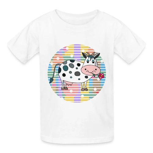 La Vache Adorable - T-shirts Russell Enfant