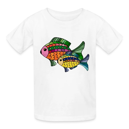 Passion Pêcheur - T-shirts Russell Enfant