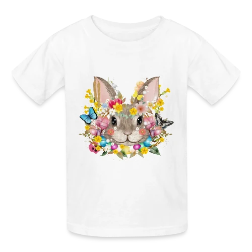Lapin de Pâques Enchanté - T-shirts Russell Enfant