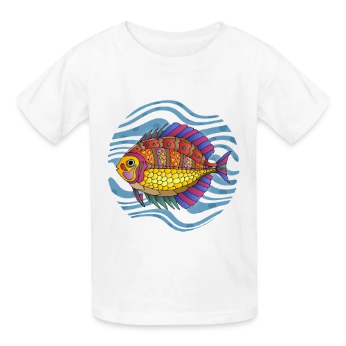 Passion Pêche - T-shirts Russell Enfant