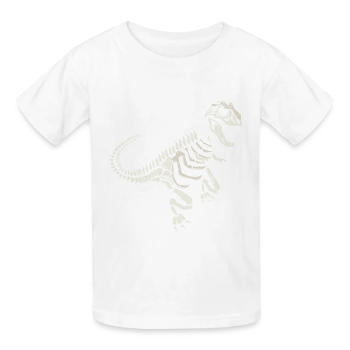 T-Rex Fossile : L'Esprit Préhistorique des Dinosaures - T-shirts Russell Enfant