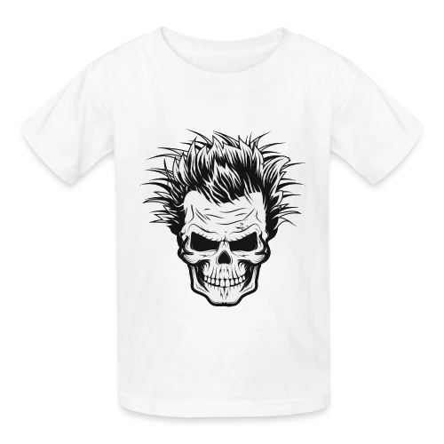 Crâne de Savant Fou - T-shirts Russell Enfant